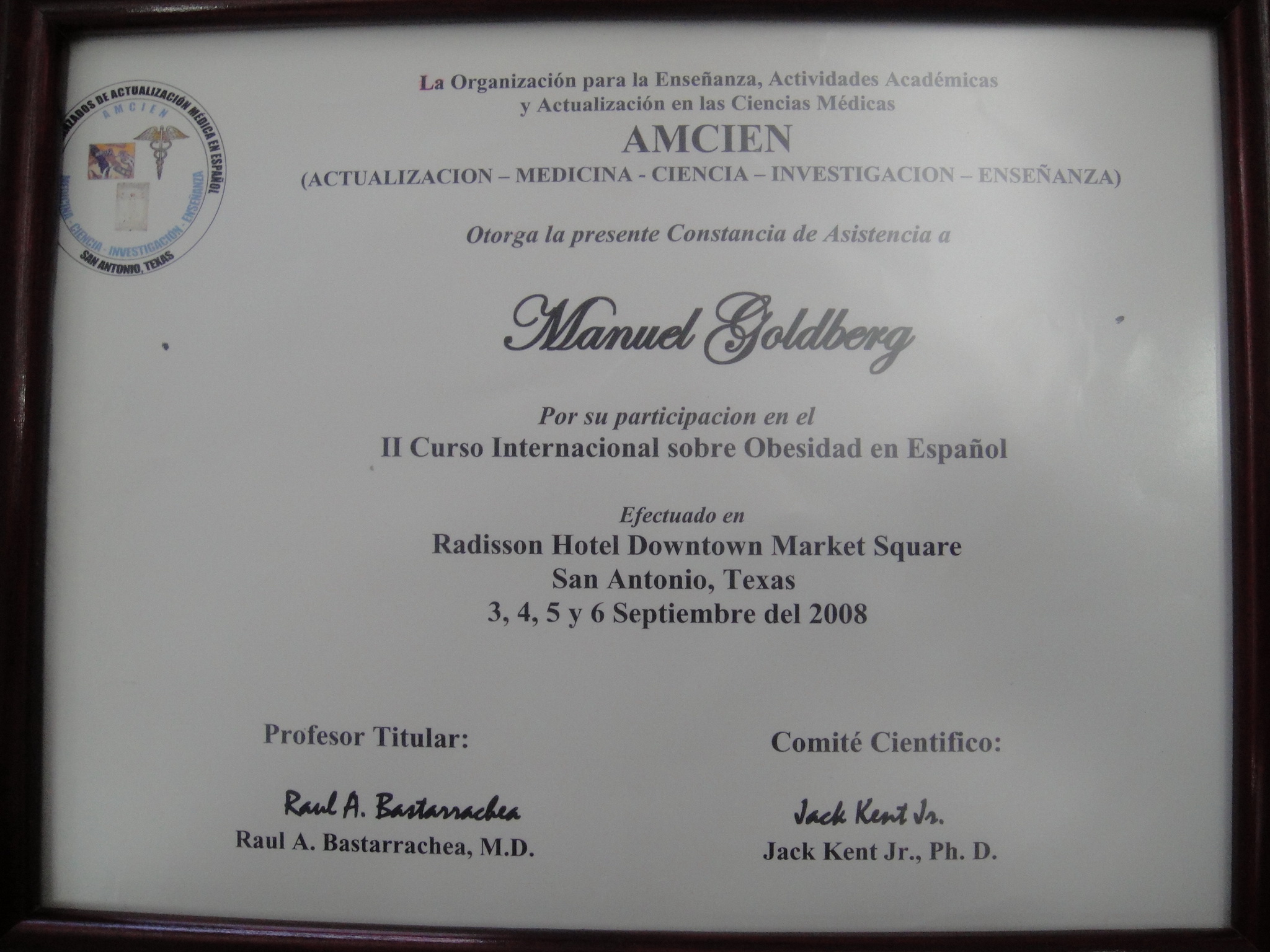 Curso de obesidad en San Antonio