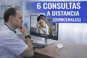 6 Consultas a distancia (quincenales)